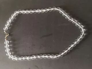 KŘIŠTÁL - náhrdelník 8mm,45 cm