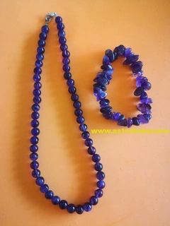 AMETYST SADA NÁHRDELNÍK NÁRAMEK