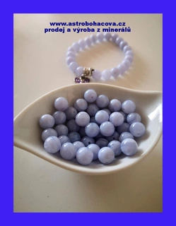 CHALCEDON korálky na kusy 