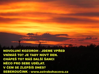 NOVOLUNÍ 13.1.2021 KOZOROH