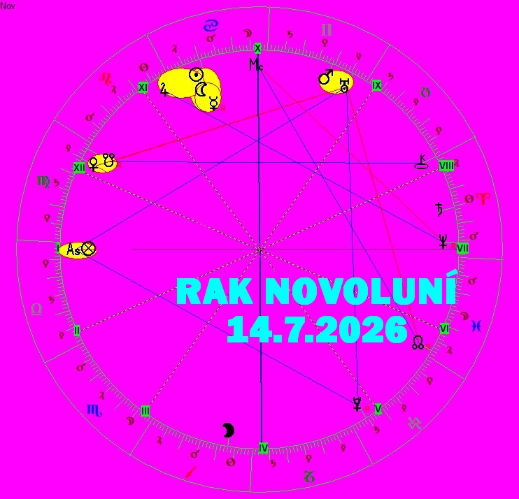 RAK NOVOLUNÍ 14.7.26
