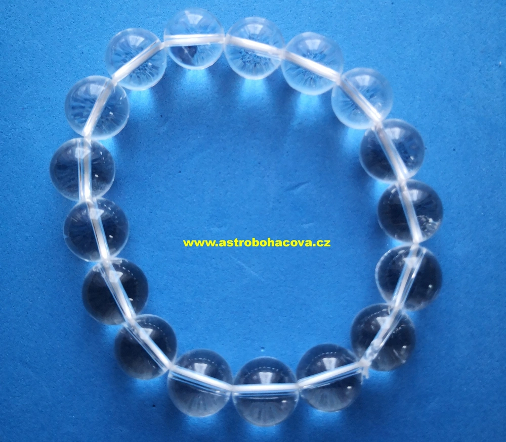 KŘIŠTÁL NÁRAMEK KULIČKY