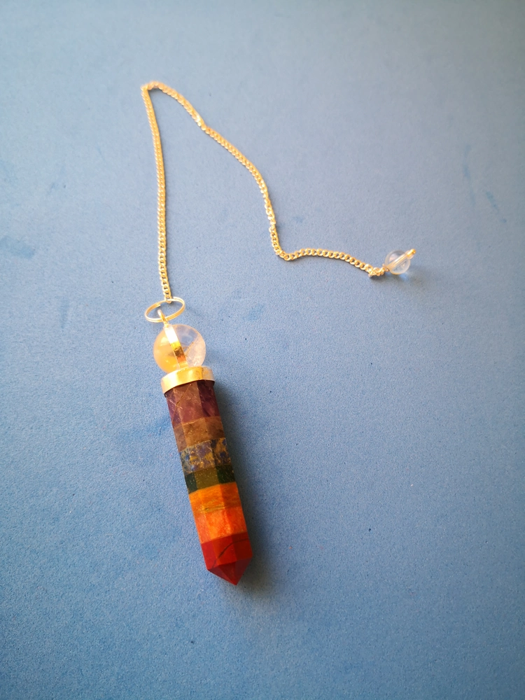 KYVADLO ČAKROVÉ - barvy čaker