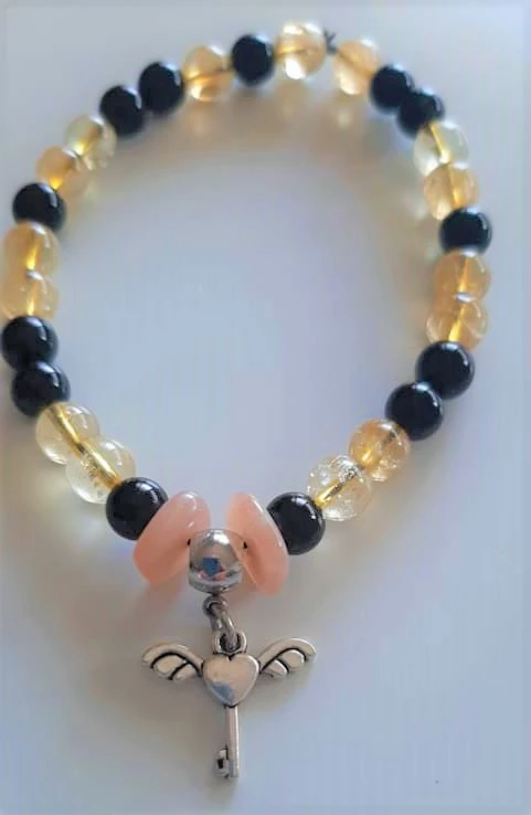 TURMALÍN + CITRÍN ANDĚLSKÝ KLÍČ