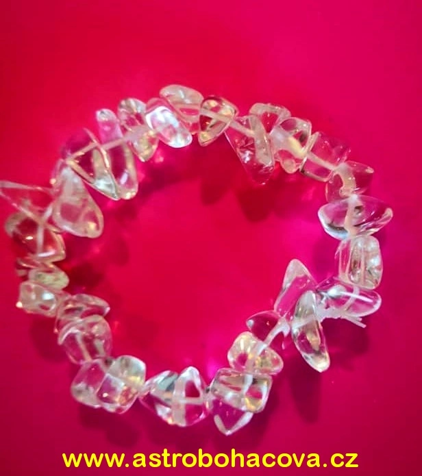 KŘÍŠTÁL NÁRAMEK  VYSOKÉ KVALITY 