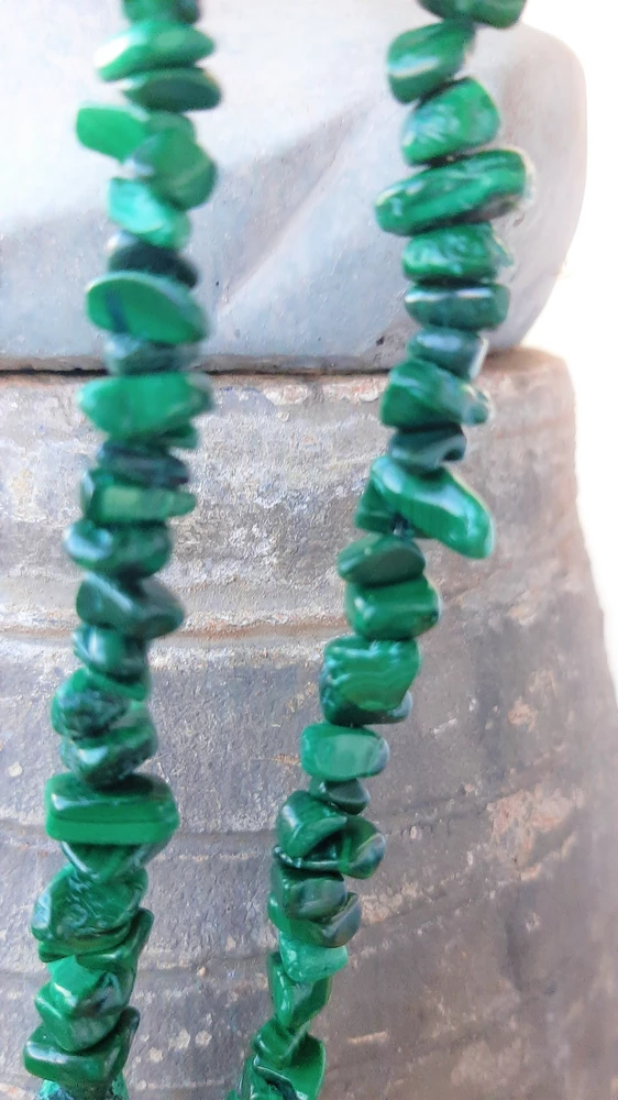 MALACHIT SEKANÝ 40 CM