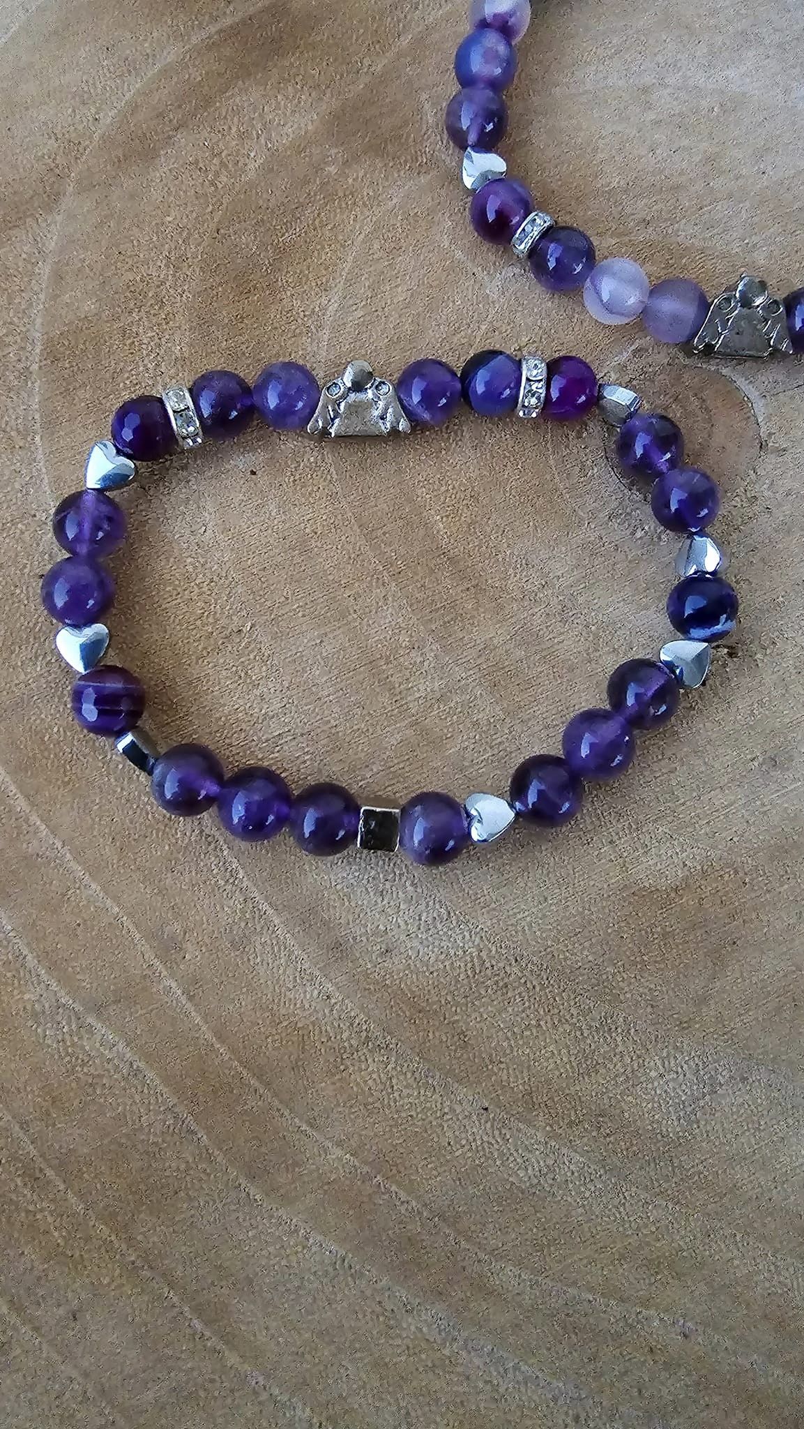 7. ČAKRA AMETYST, ACHÁT, ANDĚL, HEMATIT