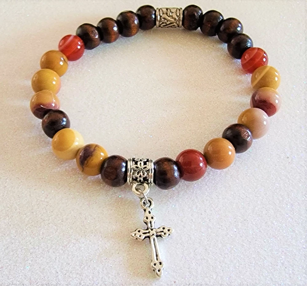 MOKAIT 8. ČAKRA  - NÁRAMEK VÍRY 