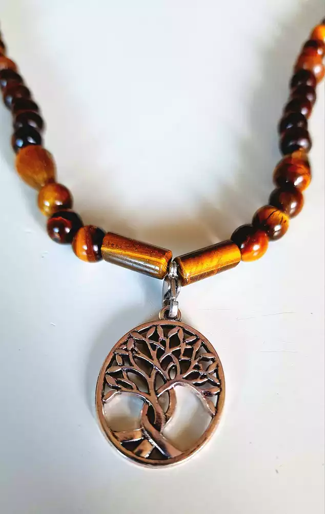 TYGŘÍ OKO, DŘEVO, STROM ŽIVOTA 