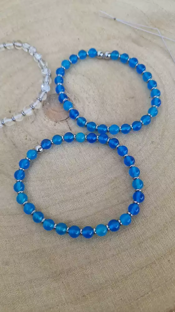 CHALCEDONOVÝ ACHÁT -hladím tě lásko