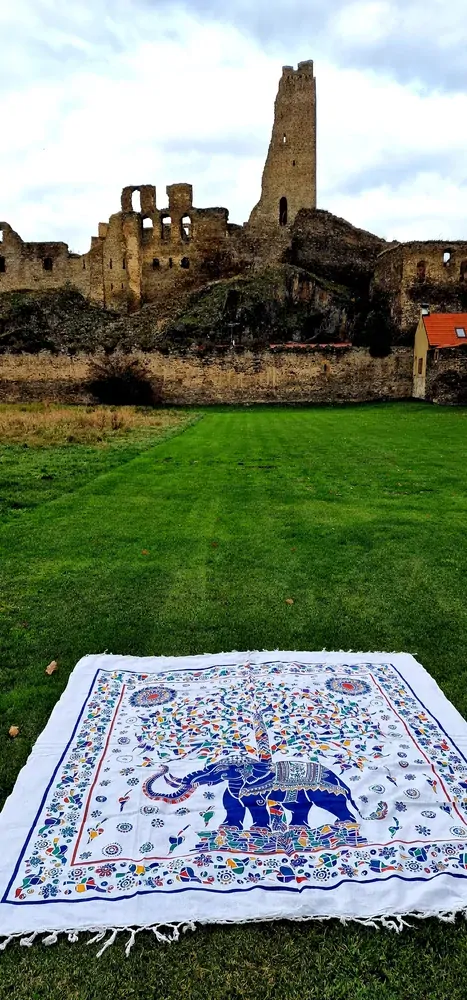 MANDALA SLON , STROM ŽIVOTA 140*170