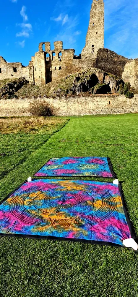 SLUNEČNÍ MANDALA 150*140