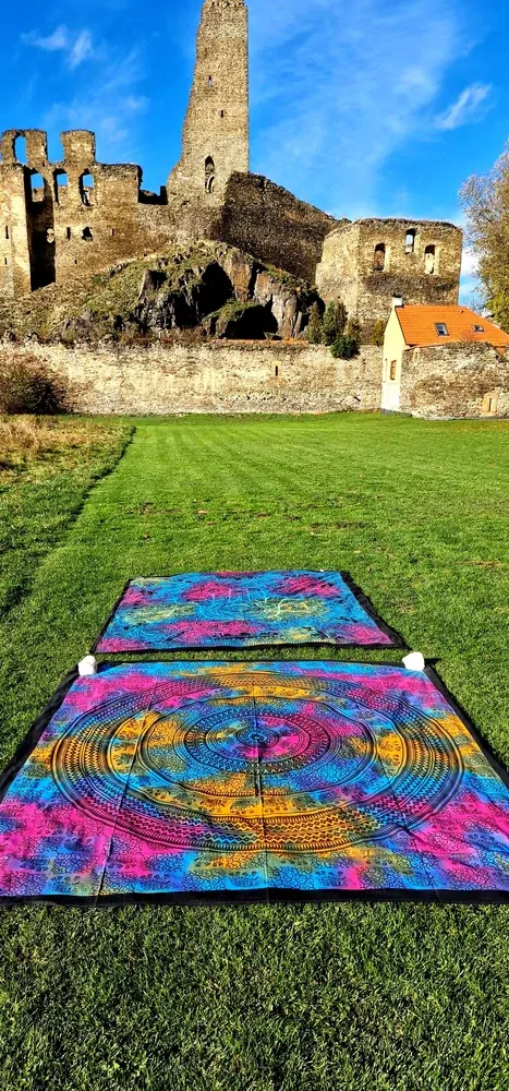 SLUNEČNÍ MANDALA 140*170