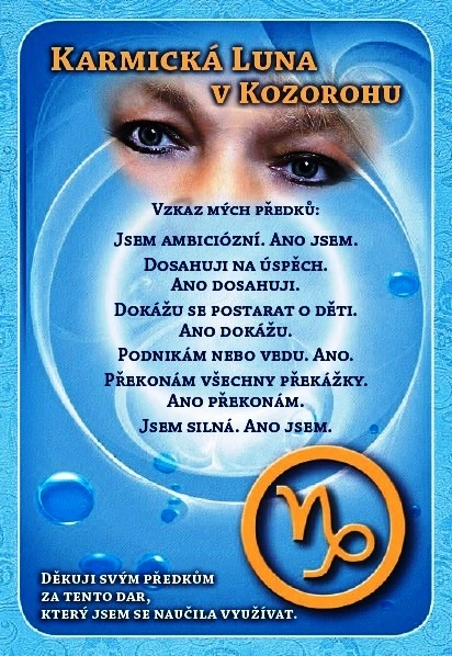 KARMICKÁ LUNA + KARTY 