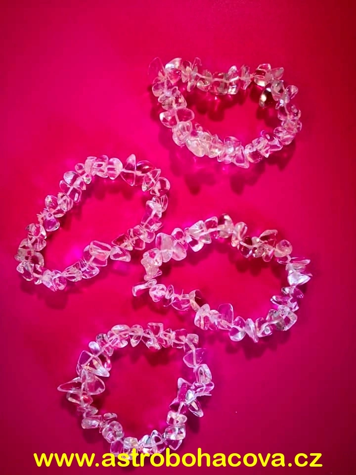 KŘÍŠTÁL NÁRAMEK  VYSOKÉ KVALITY 