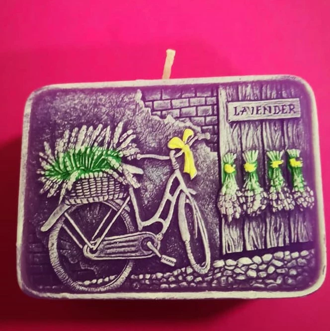 LEVANDULE - SVÍČKA 