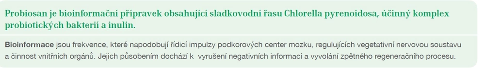 PROBIOSAN-PROBIOTIKUM, CHLORELA 