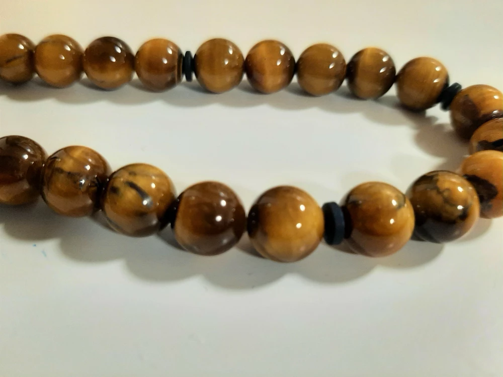 TYGŘÍ OKO NÁHRDELNÍK 21 CM