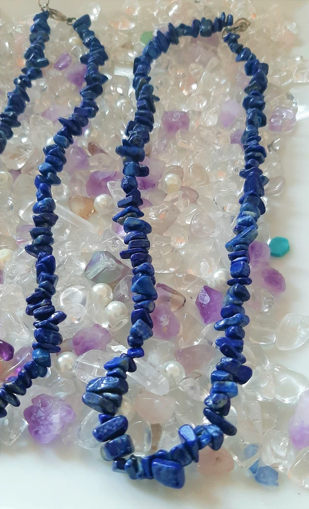 LAPIS LAZULI  NÁHRDELNÍK 23 CM 