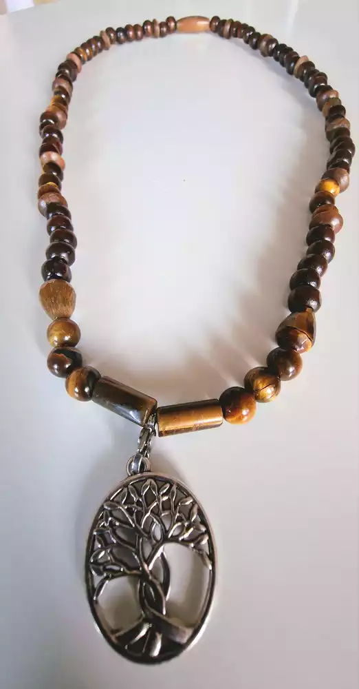 TYGŘÍ OKO, DŘEVO, STROM ŽIVOTA 