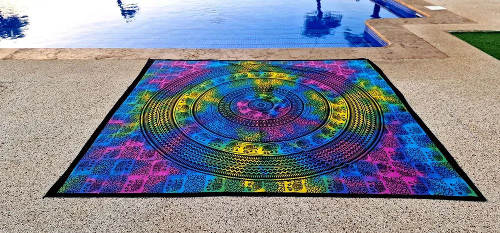 MANDALA  BARVY ŽIVOTA 140*170
