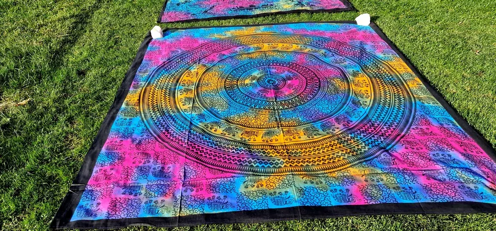 SLUNEČNÍ MANDALA 150*140