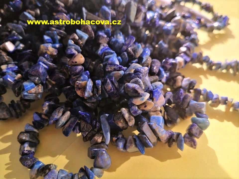 LAPIS LAZULI NÁHRDELNÍK 38 CM 