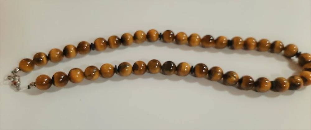 TYGŘÍ OKO NÁHRDELNÍK 21 CM