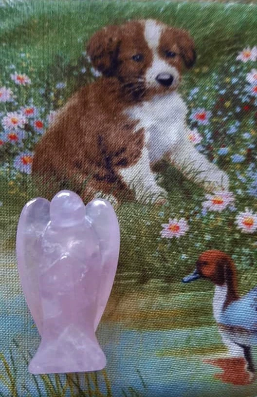 RŮŽENÍN ANDĚL 4 CM