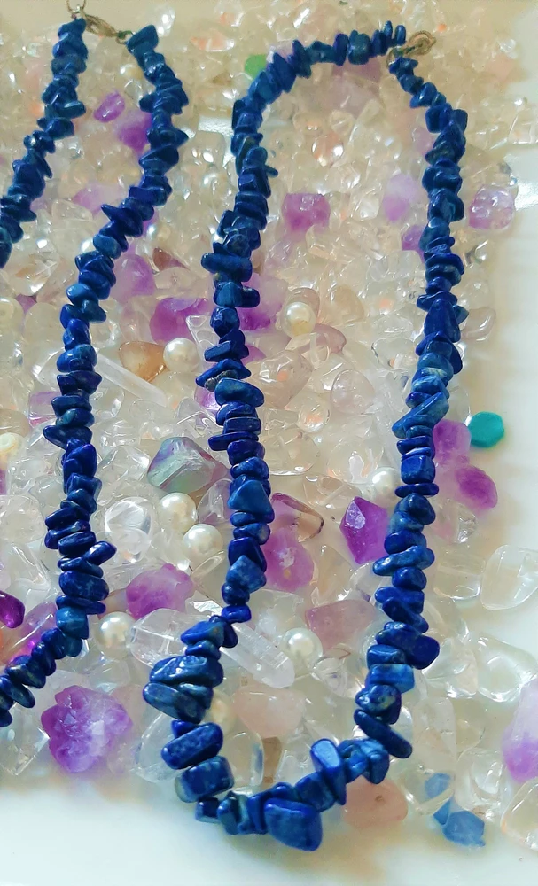 LAPIS LAZULI  NÁHRDELNÍK 23 CM 