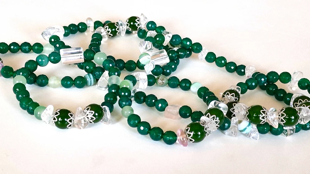 4. ČAKRA - NÁHRDELNÍK, NÁRAMEK 