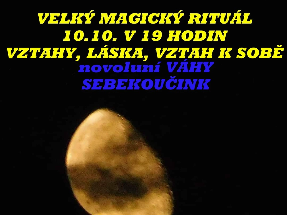 VÁHY 14.10.23 NOVOLUNÍ 