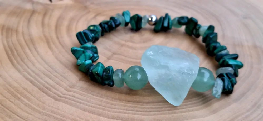 MALACHIT - AVANTURIN -FLUORID