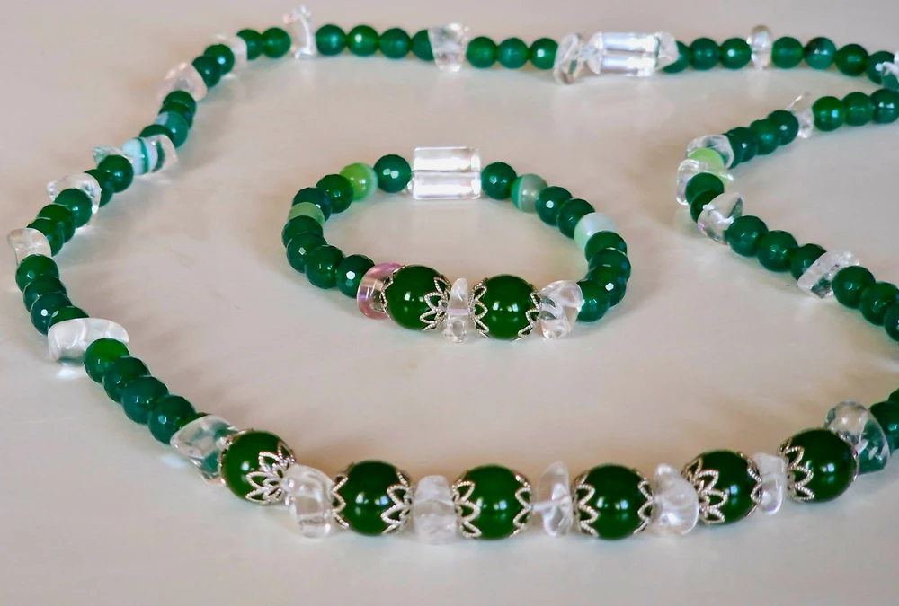 4. ČAKRA - NÁHRDELNÍK, NÁRAMEK 