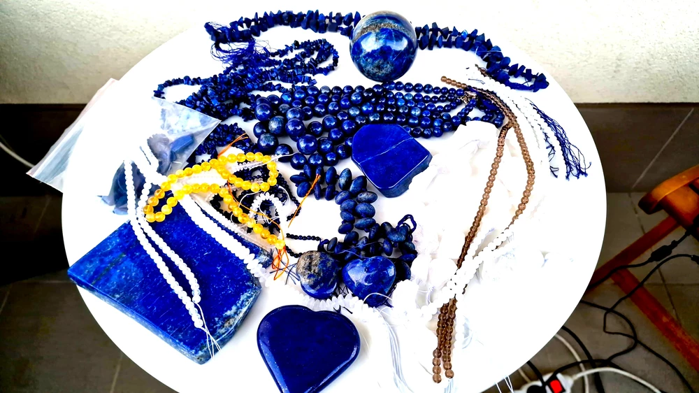 LAPIS LAZULI - NÁRAMEK, 8