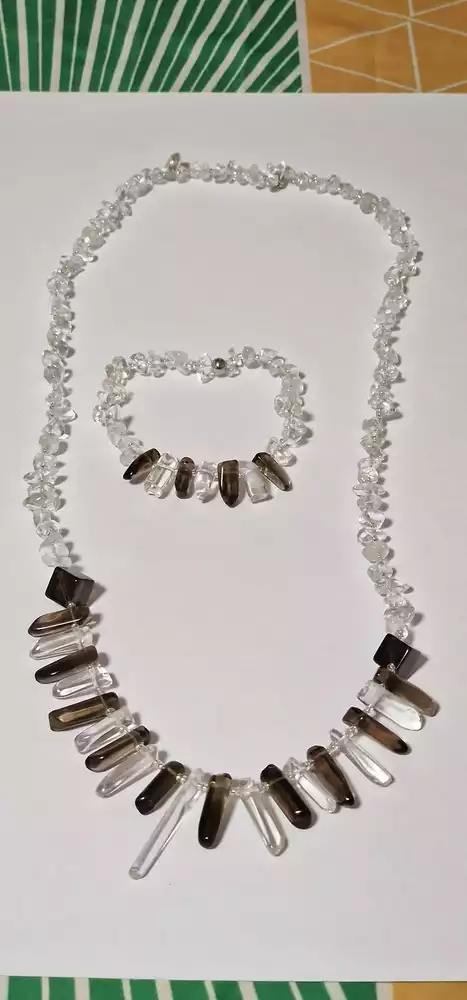 KŘIŠTÁL + ZÁHNĚDA SADA 