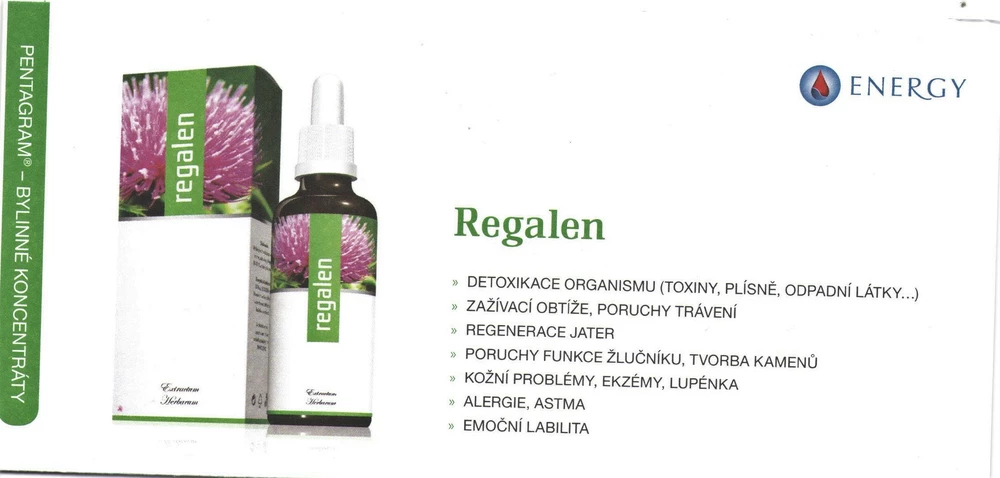 REGALEN -ČISTÍ JÁTRA