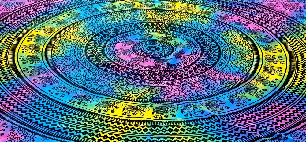 MANDALA  BARVY ŽIVOTA 140*170