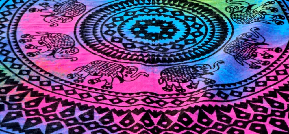 MANDALA  BARVY ŽIVOTA 140*170