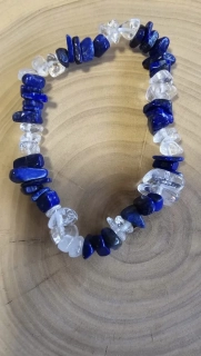 LAPIS LAZULI + KŘIŠTÁL 